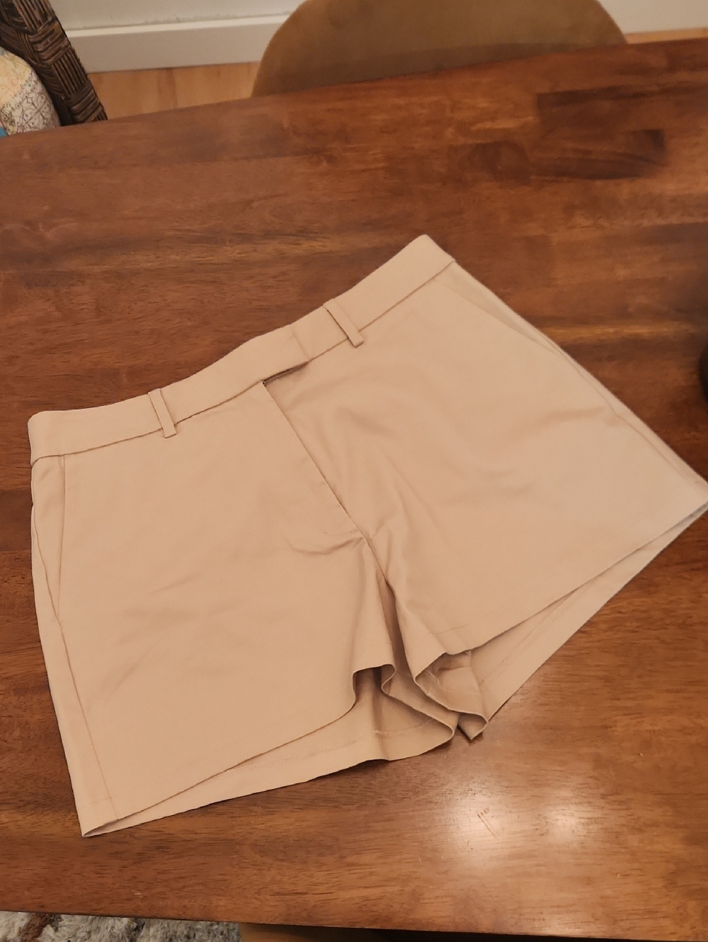Express Editor Studio Stretch Twill High Waisted Tailored Shorts